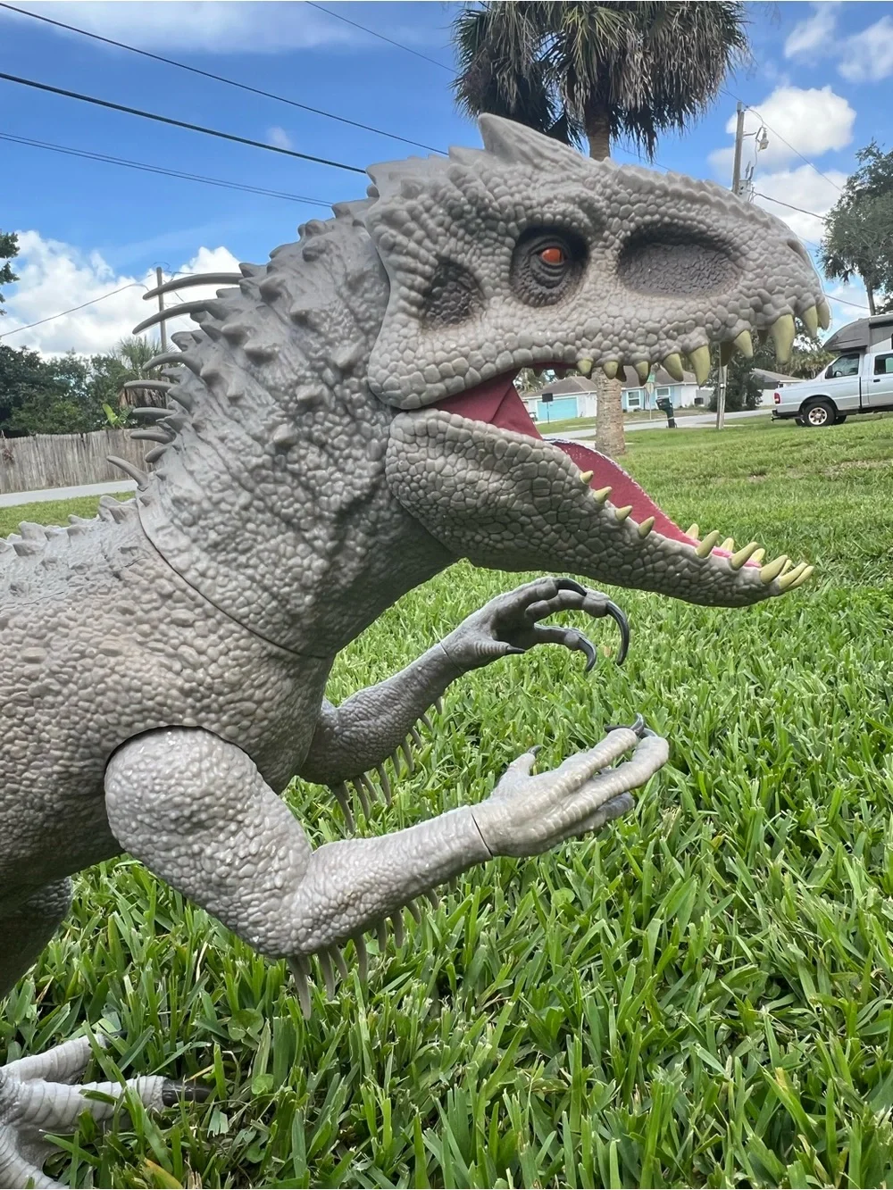 Jurassic World Camp Cretaceous Super Colossal Indominus Rex Action Figure 38”